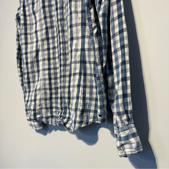 Guess Plaid Shirt / Blue / L - Picture 8 of 10
